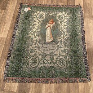 Willow Tree Angel Tapestry Throw Blanket